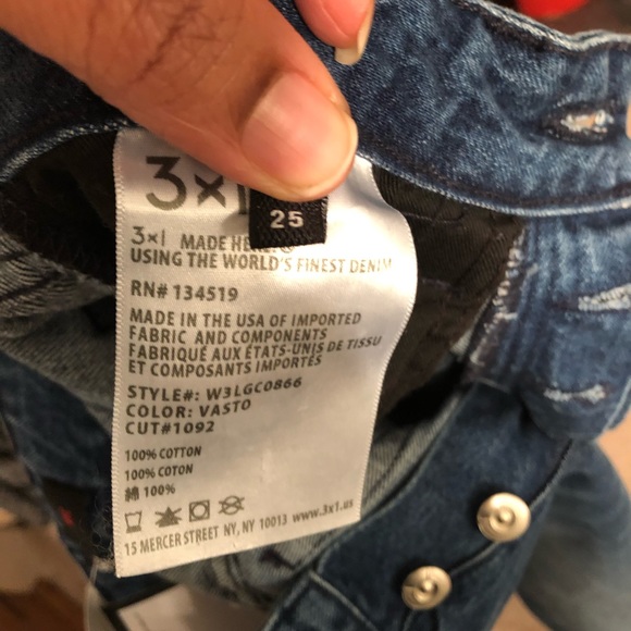 NWT higher ground 3x1 jeans - Picture 5 of 6